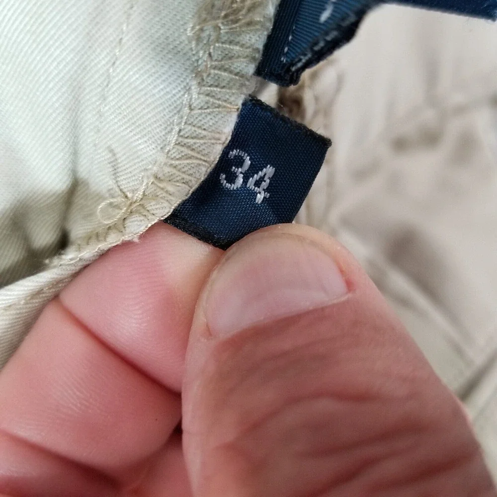 Polo Ralph Lauren shorts men's 34x9 beige‎ tan cotton Outdoor preppy
